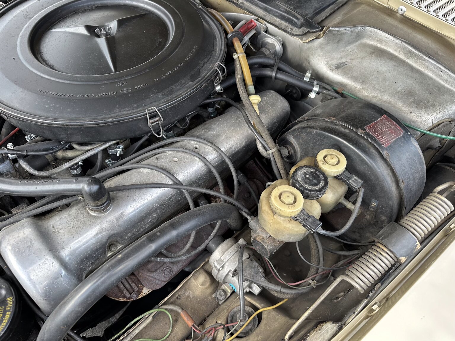 1974 Mercedes benz 450 SL, Mekanik