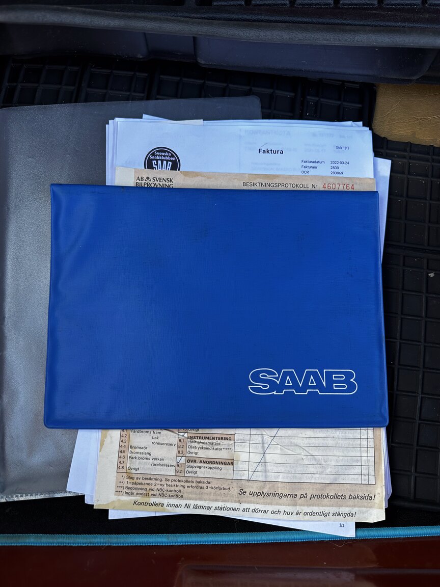 Dokumentation för 1974 SAAB 99 