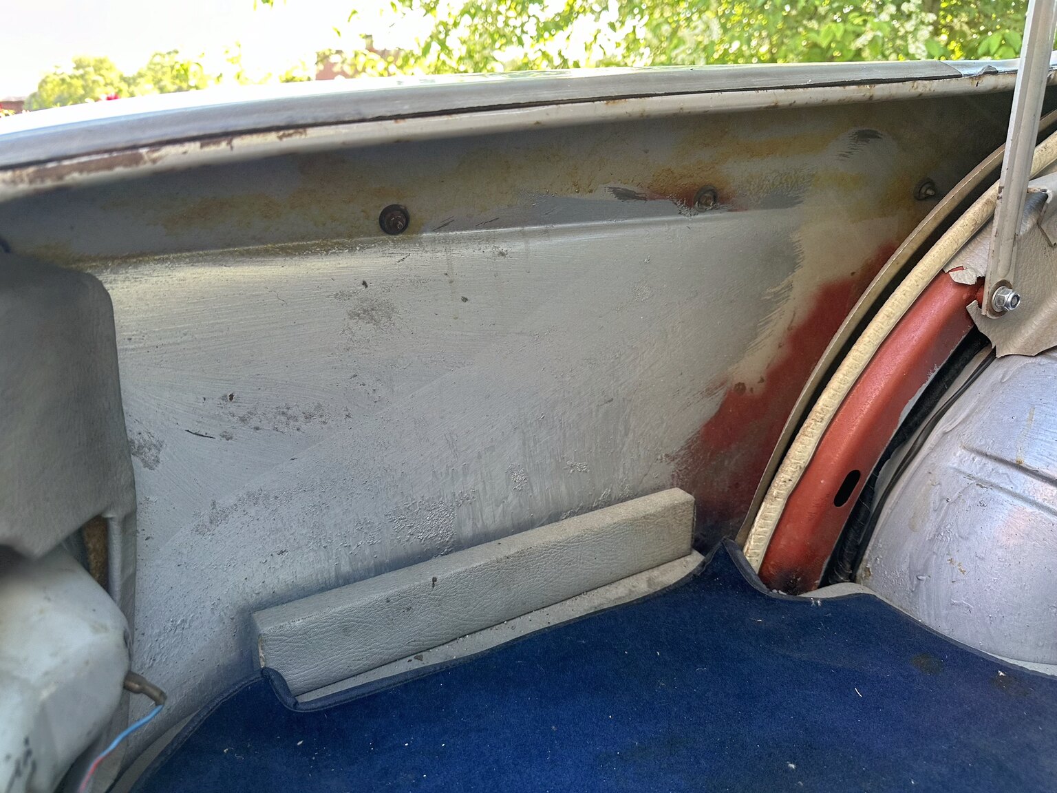 Interiörbild 1968 BMW 2000 CS