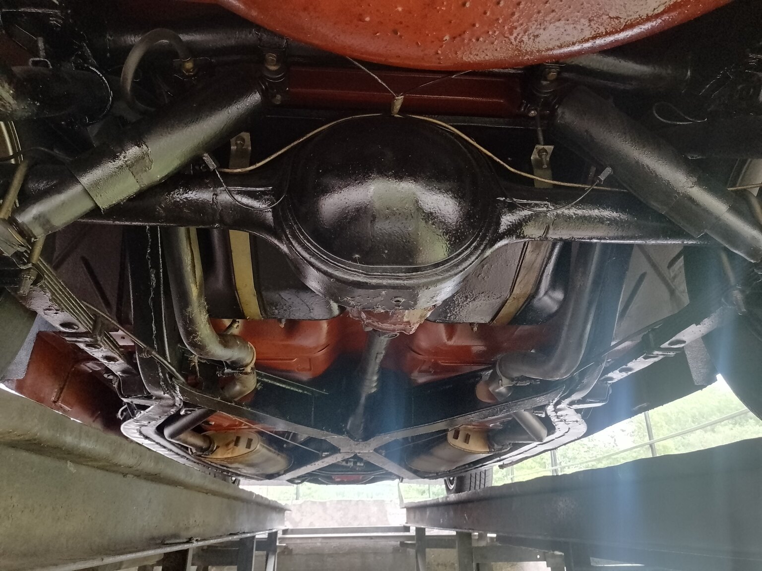 Image of 1957 Ford Fairlane 500 Skyliner Retract mechanics