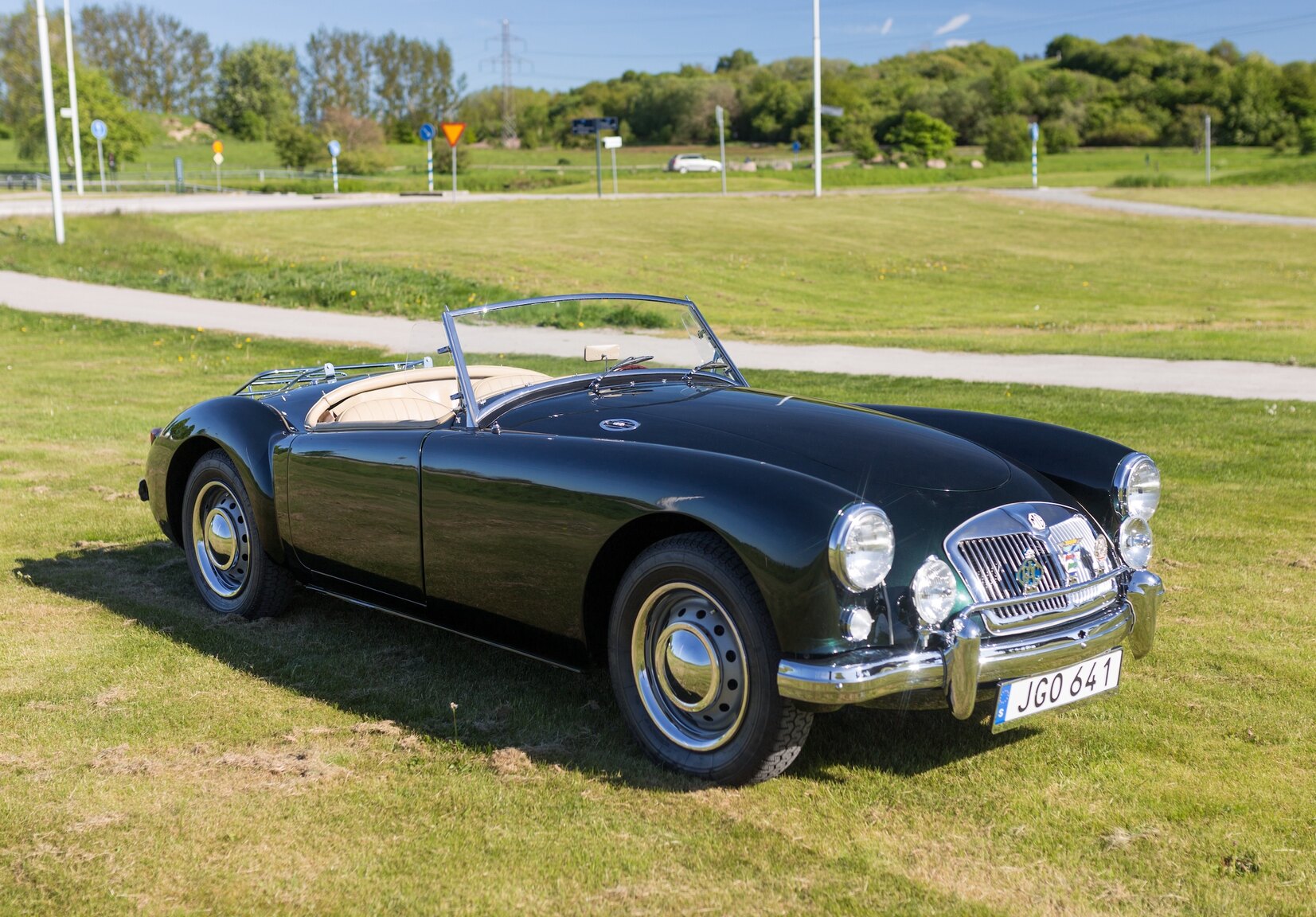 Exteriörbild på 1958 MG MGA 1500