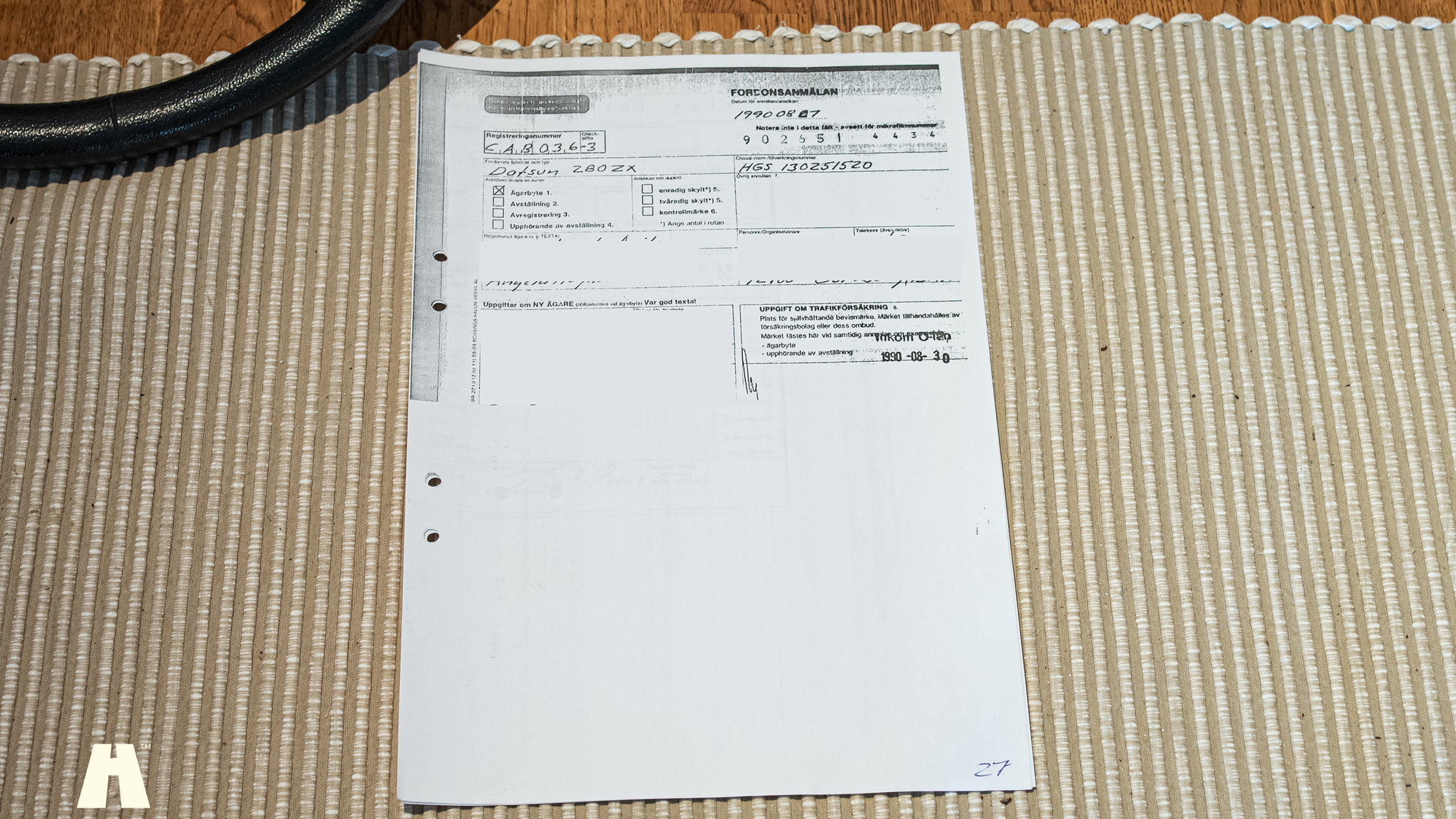 Documentation for 1984 Datsun 280 ZX