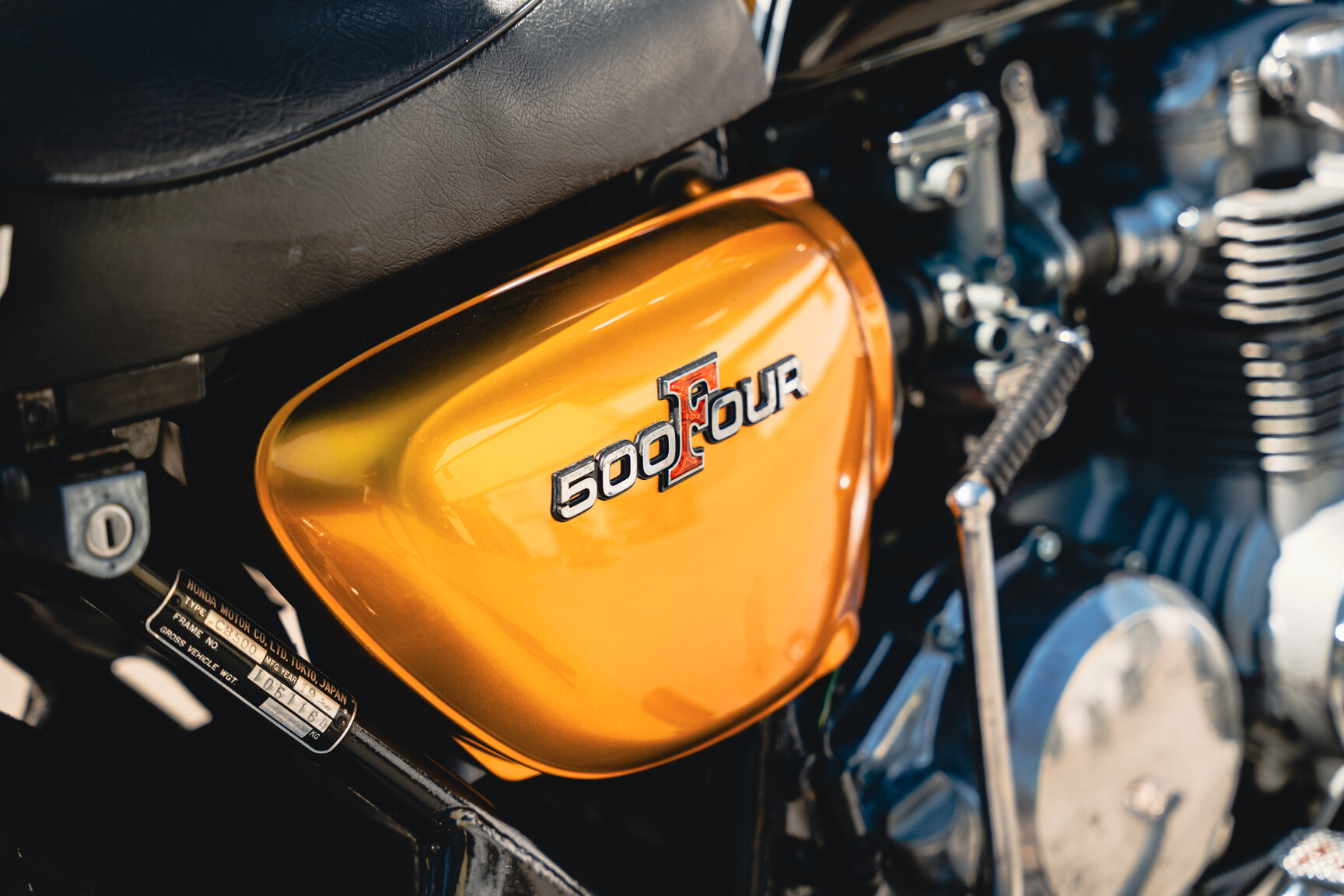 Exteriörbild på 1972 Honda CB 500 Four