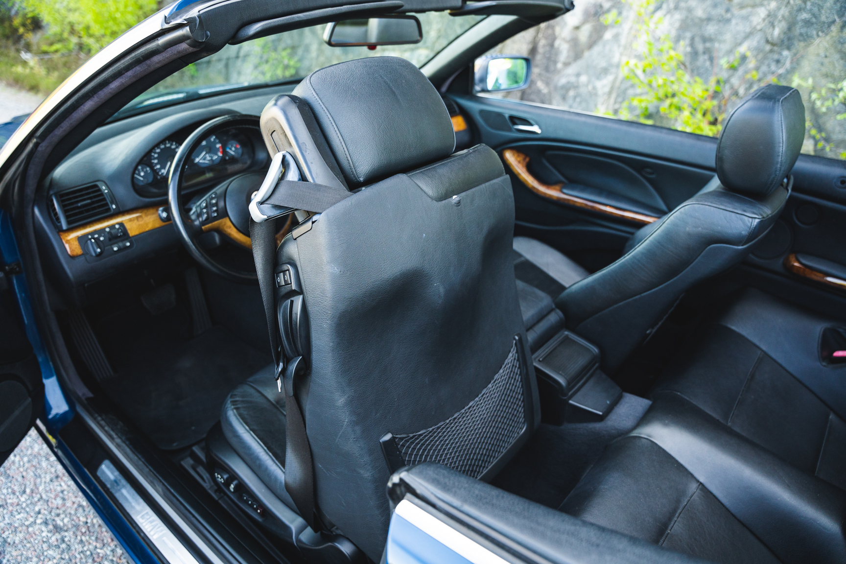 Interiörbild 2001 BMW E46 325 Cabriolet (42)