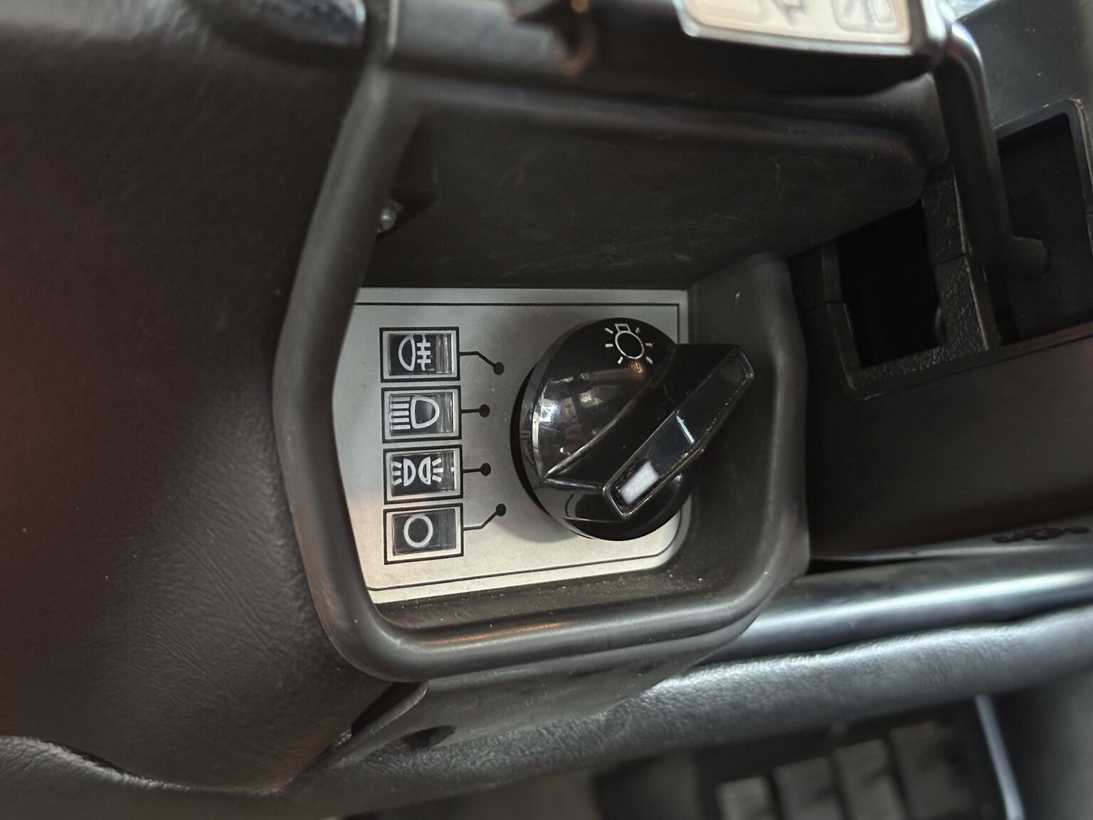 Interiörbild 1985 Jaguar XJ-SC