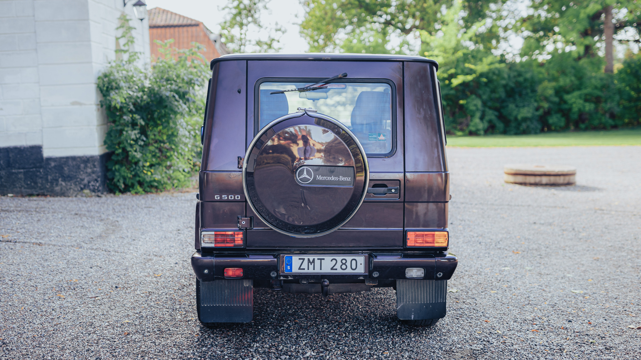 Exteriörbild på 2000 Mercedes G500 Classic Special Edition