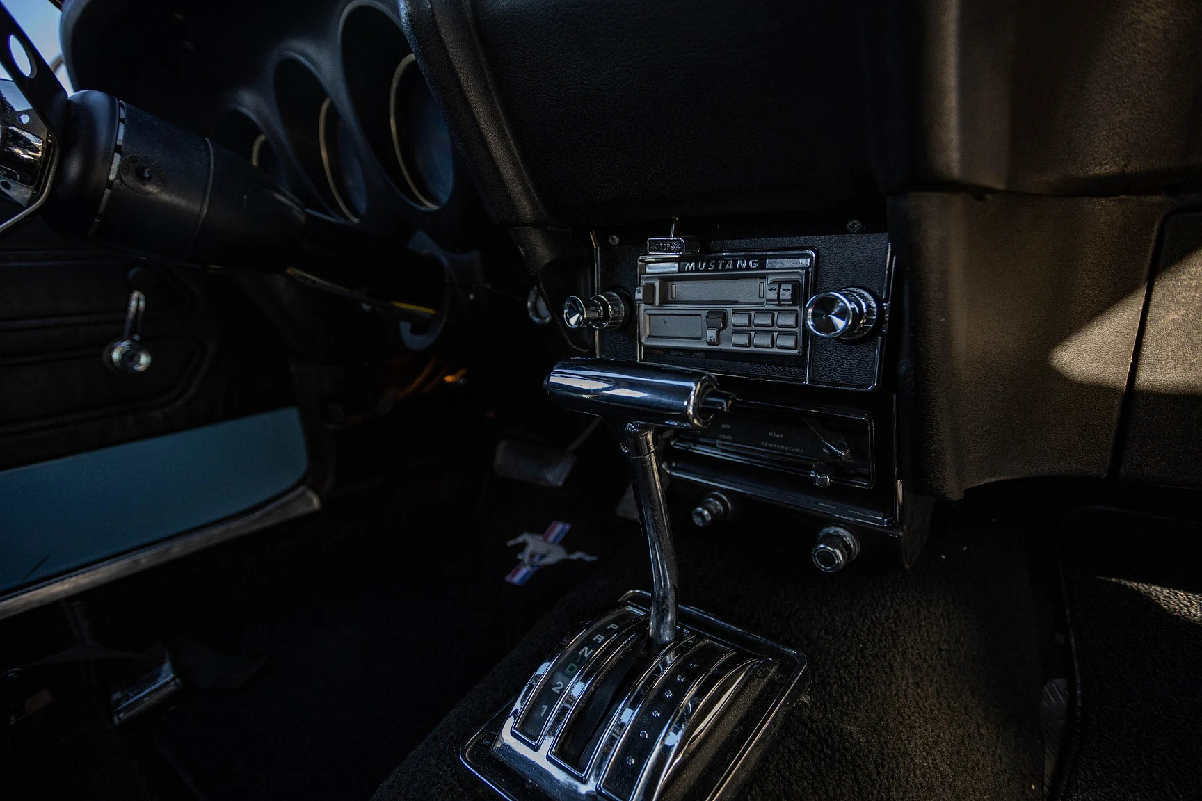 Innenraumfoto von 1969 Ford Mustang GT Cabriolet "M-code" (21)