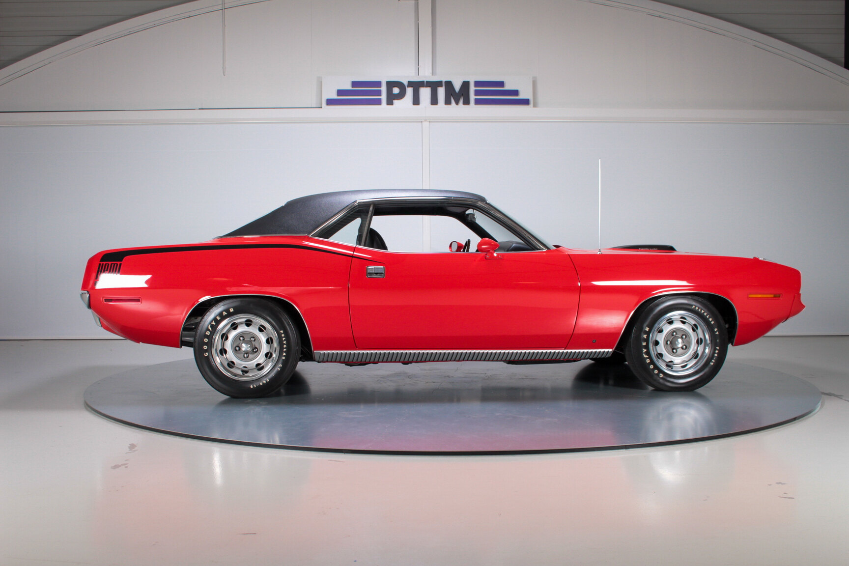 Exteriörbild på 1970 Plymouth Hemi Cuda