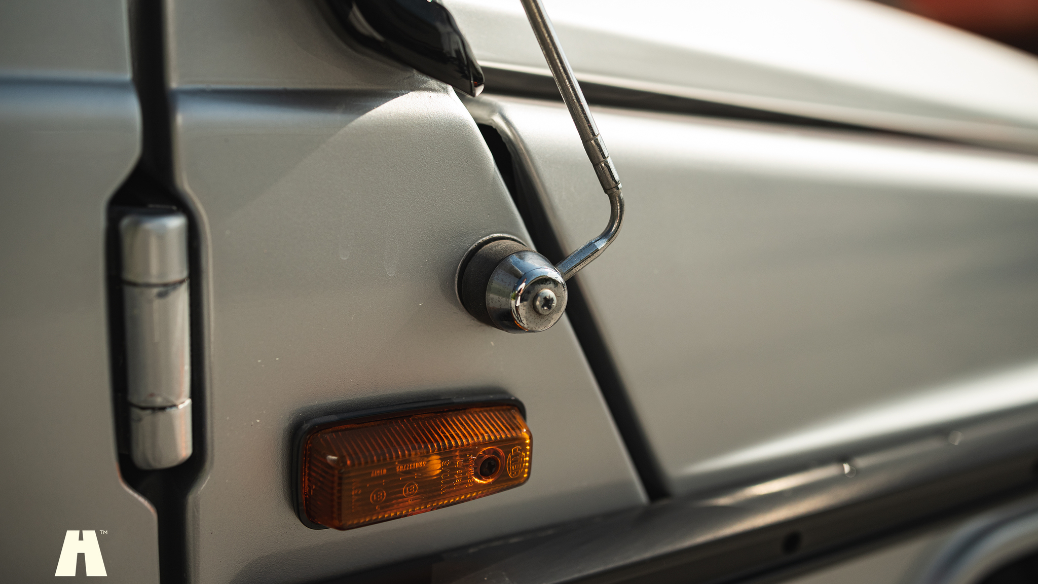 Exteriörbild på 1985 Mercedes 230GE Cabrio