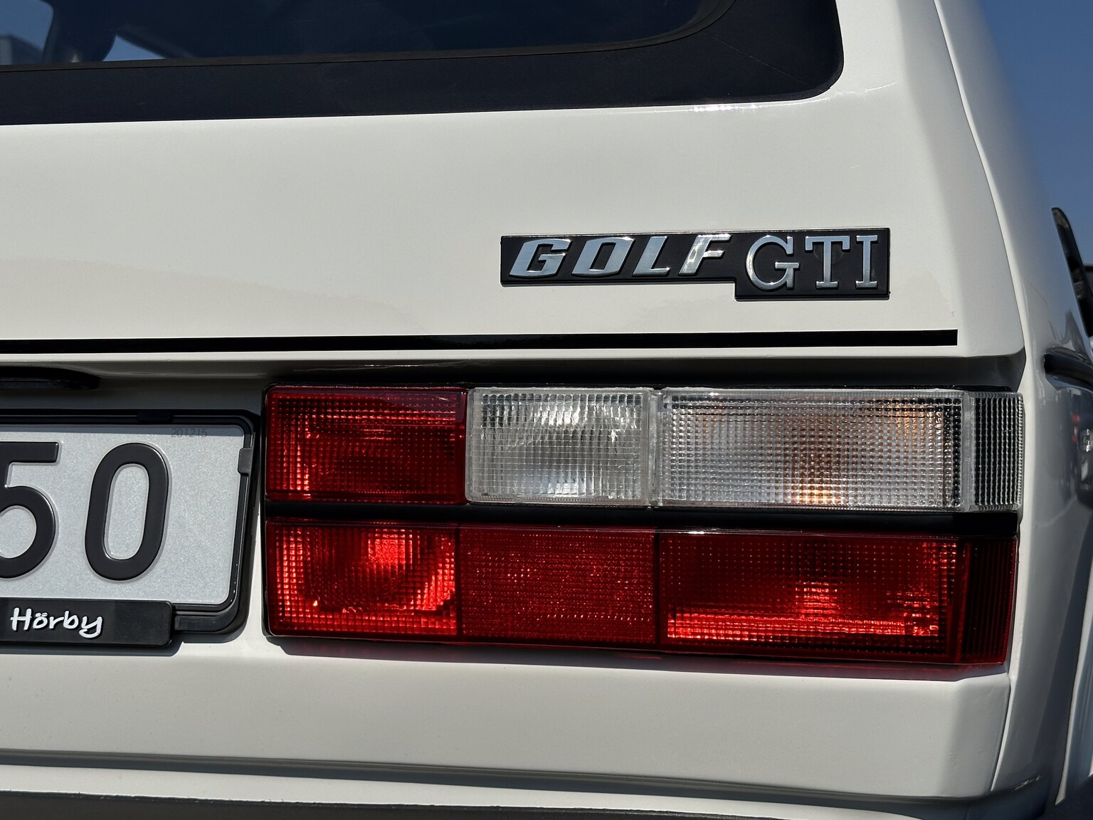Exterior image of 1983 Volkswagen Golf GTI