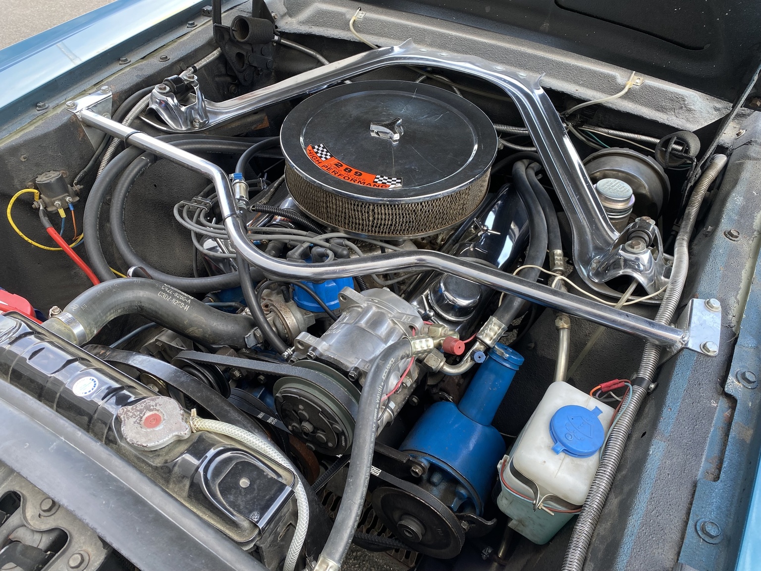 1966 Ford Mustang 289 Cabriolet, Mekanik