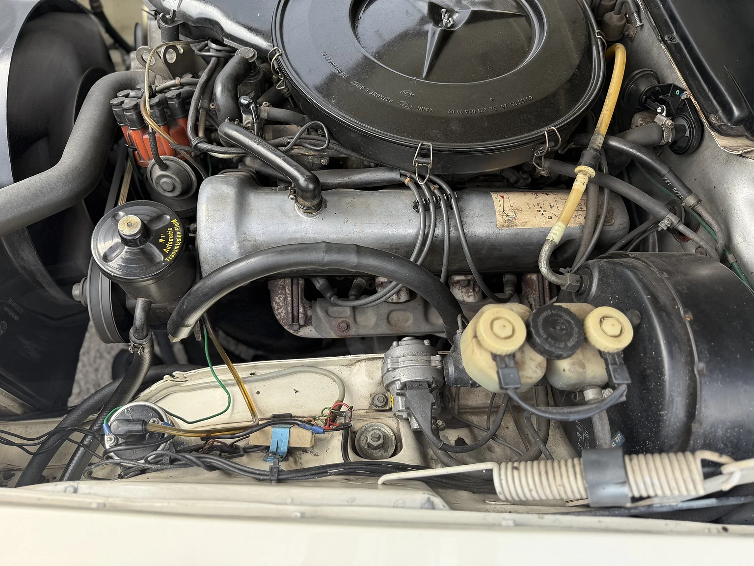 1973 Mercedes Benz 350 SL  (5), Mekanik