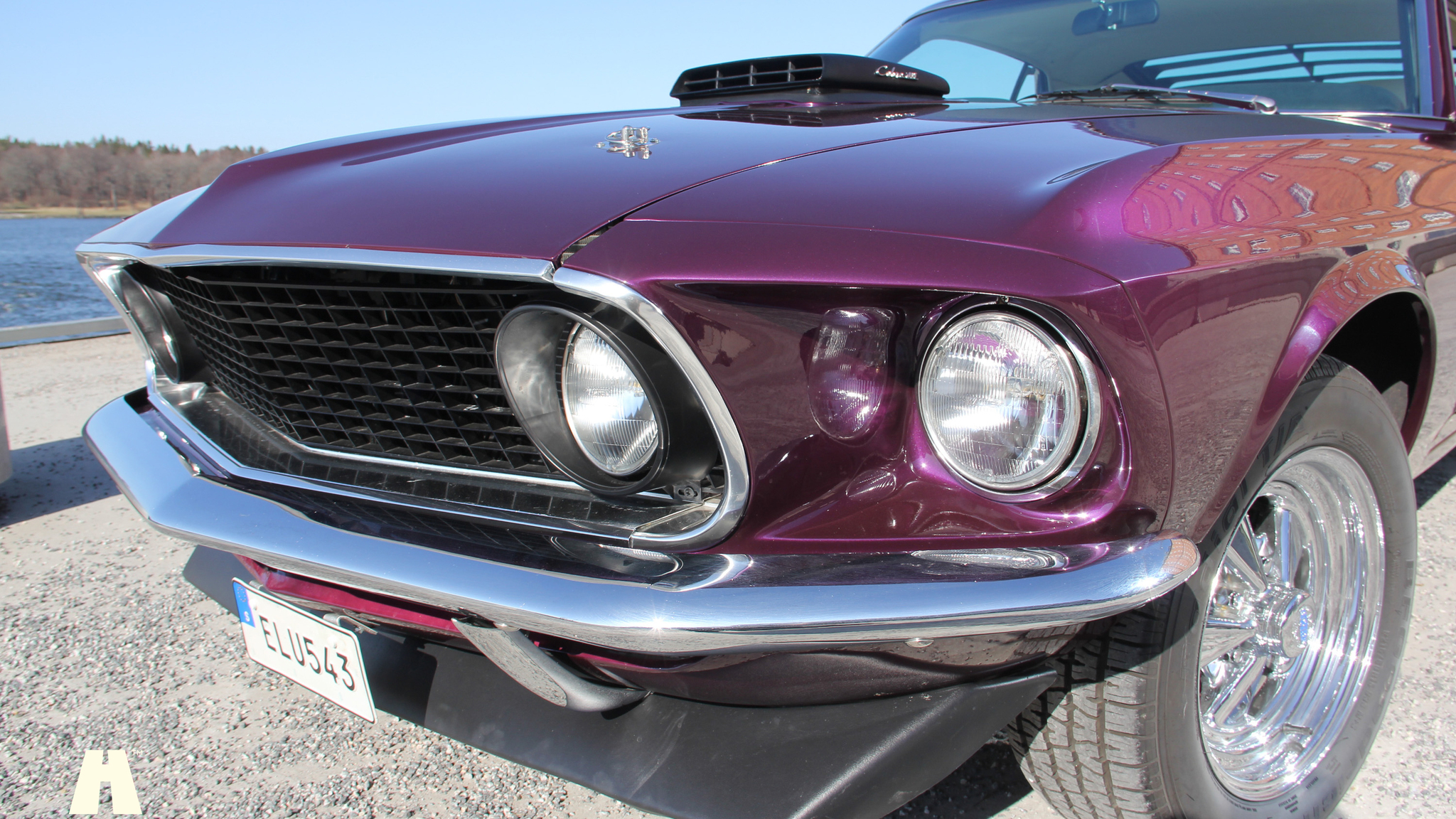 Exteriörbild på 1969 Ford Mustang Mach 1 (44)