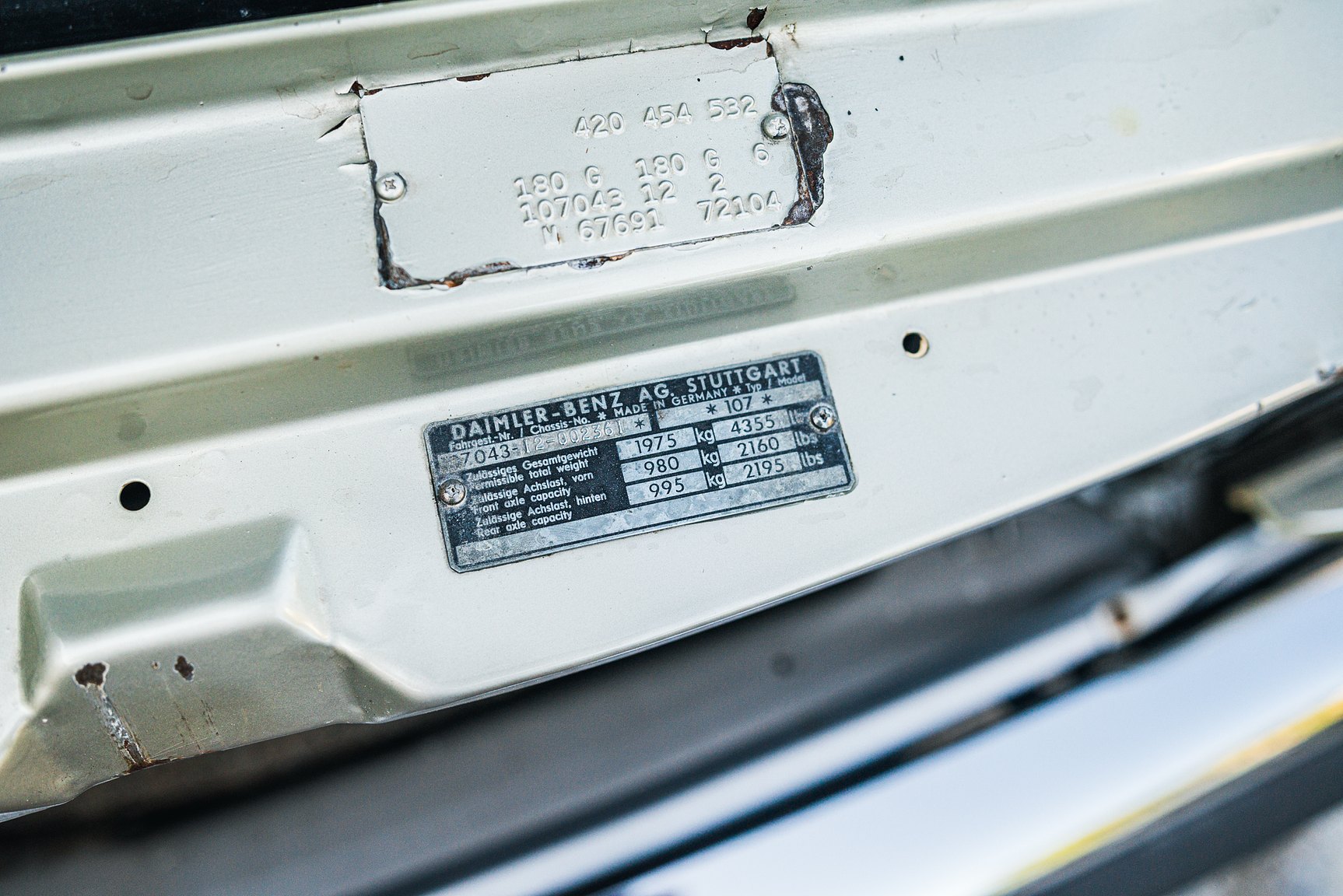 Image of 1972 Mercedes-Benz 350 SL mechanics