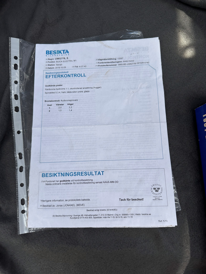 Dokumentation, 1961 Buick Electra 225 cab (3)