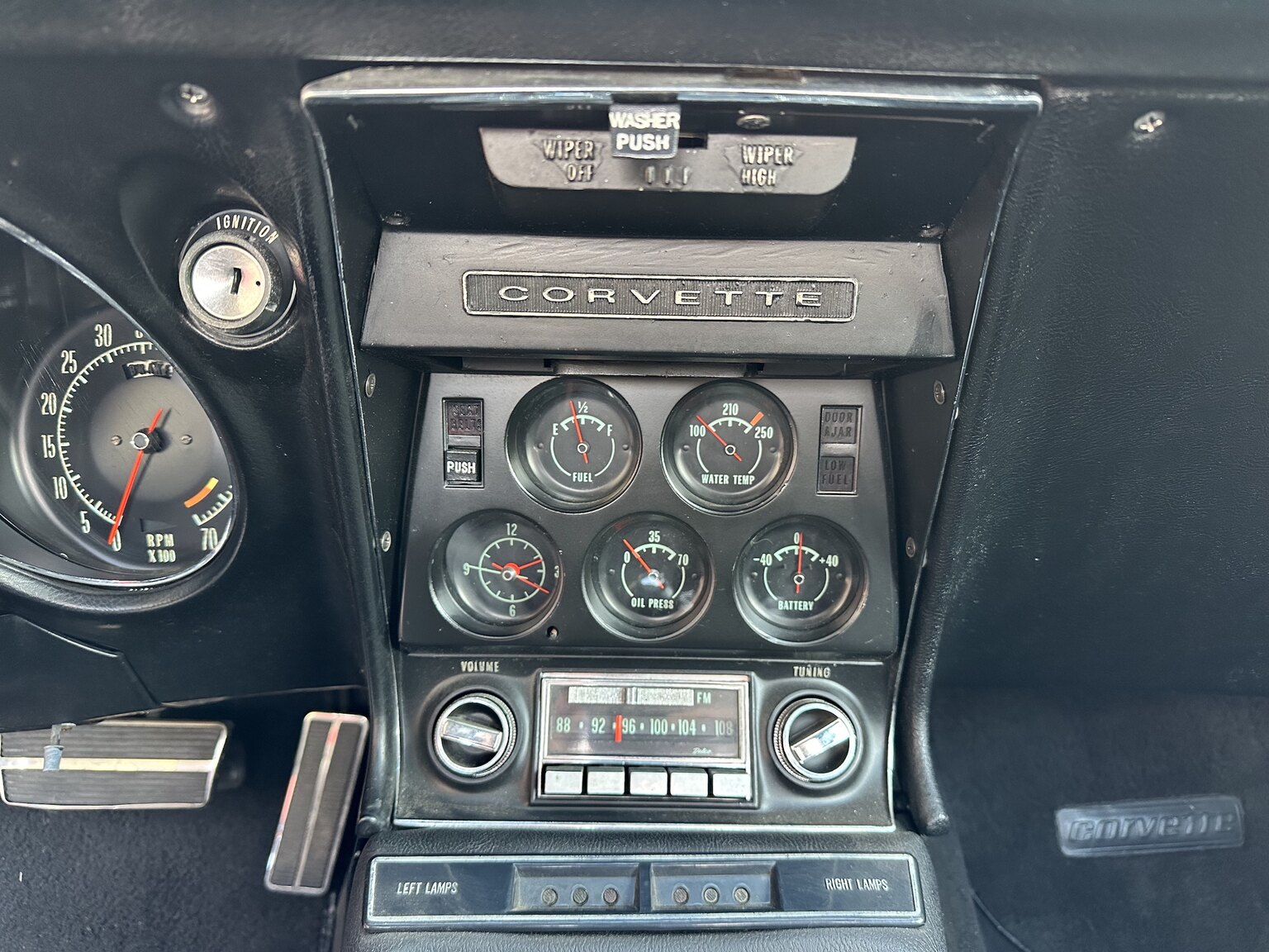 Interiörbild 1968 Chevrolet Corvette 427ci / 435hp (13)