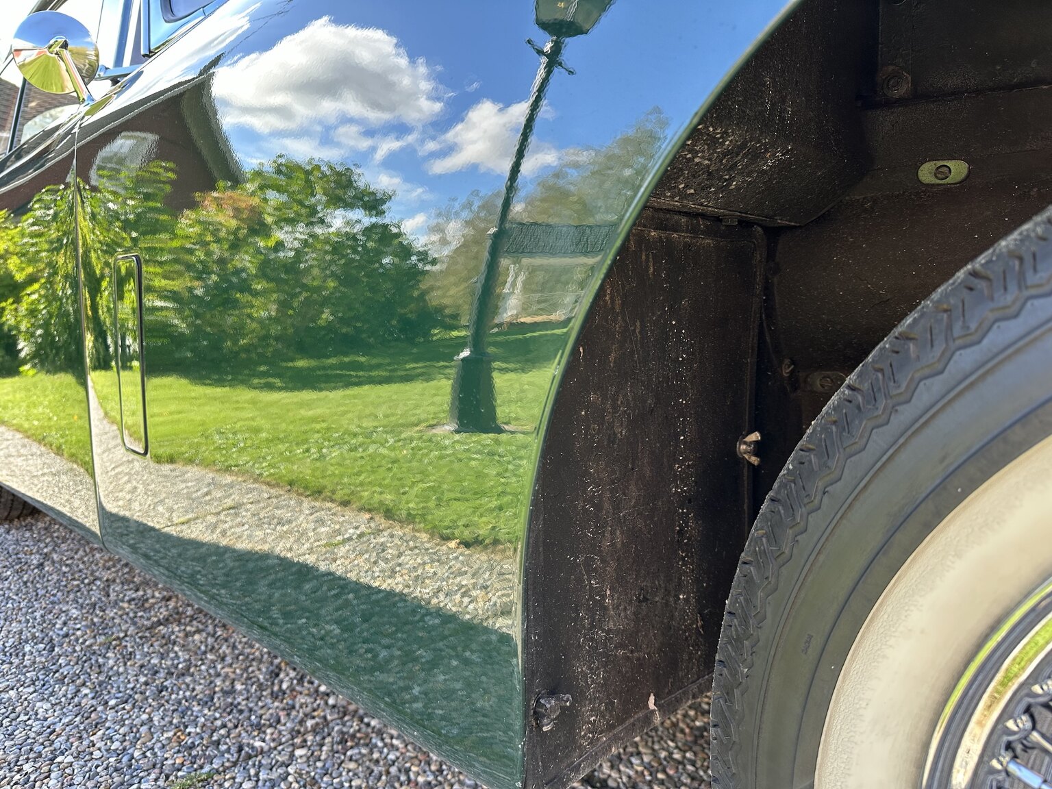 Exteriörbild på 1958 Jaguar XK150