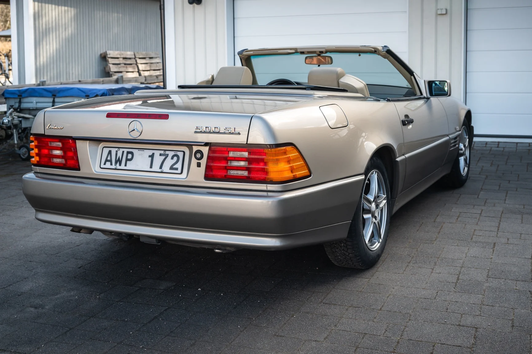 Aussenfoto 1991 Mercedes-Benz 500 SL (8)