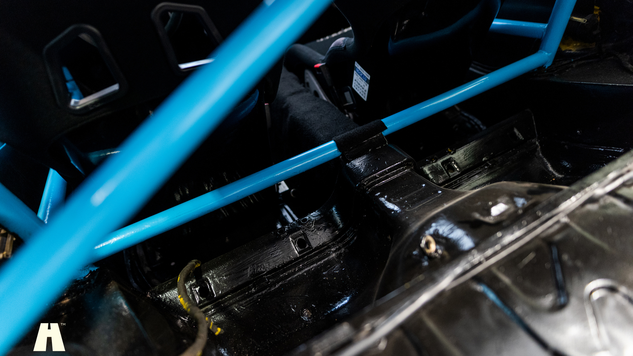 Interiörbild 1992 Porsche 968 Trackday