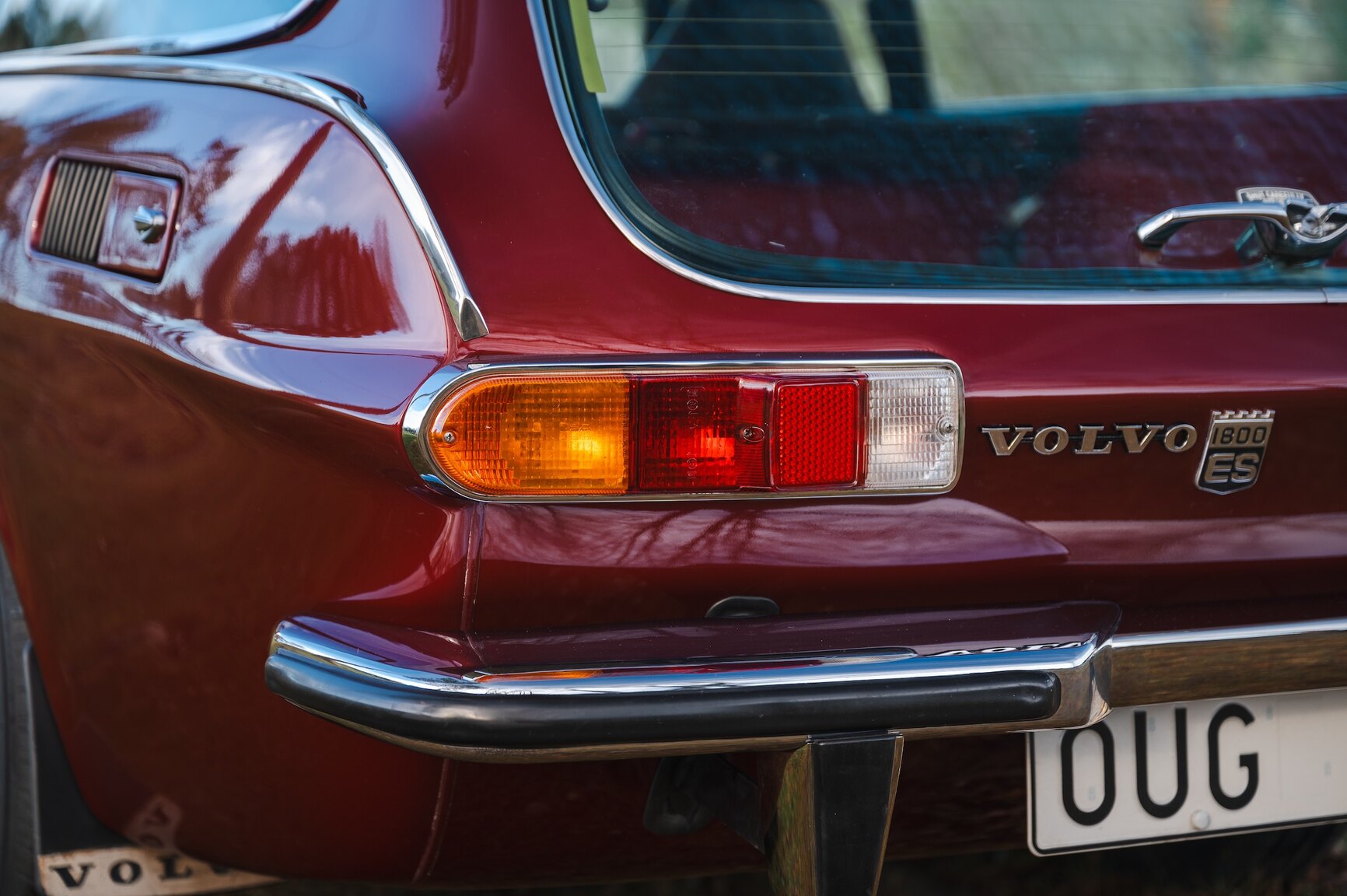 Exteriörbild på 1972 Volvo 1800 ES