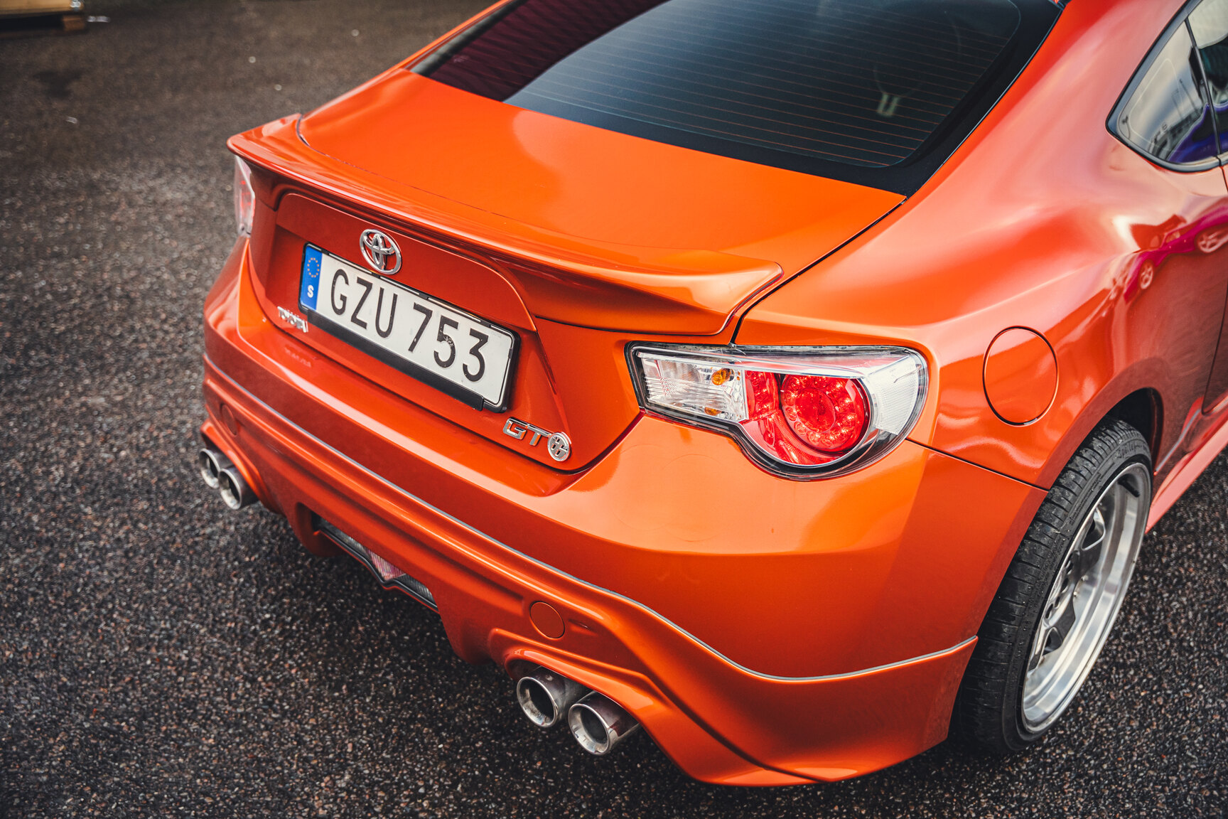 Aussenfoto 2015 Toyota GT86 TRD-edition - Ett sista race