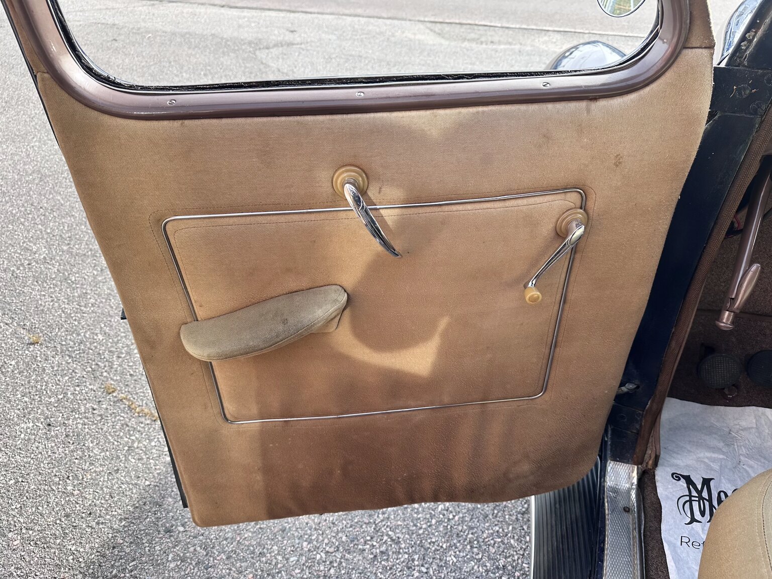 Interiörbild 1938 Lincoln Zephyr Sedan V12