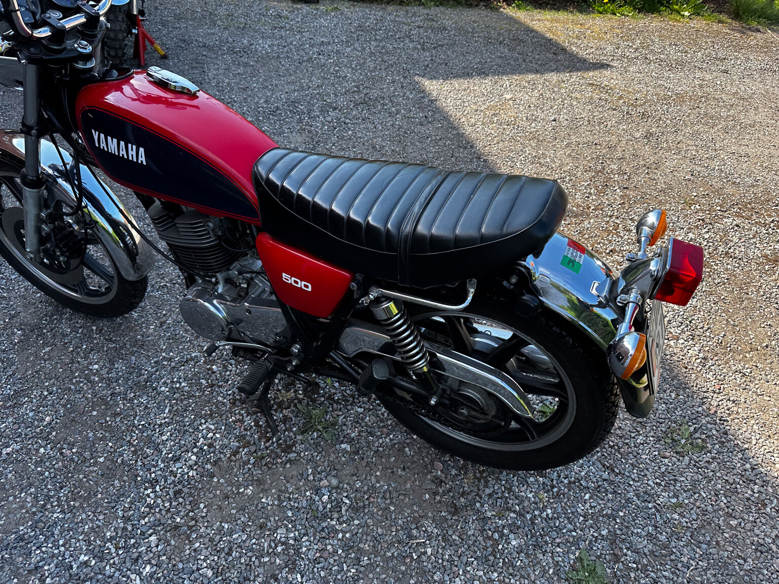Exteriörbild på 1979 Yamaha SR500