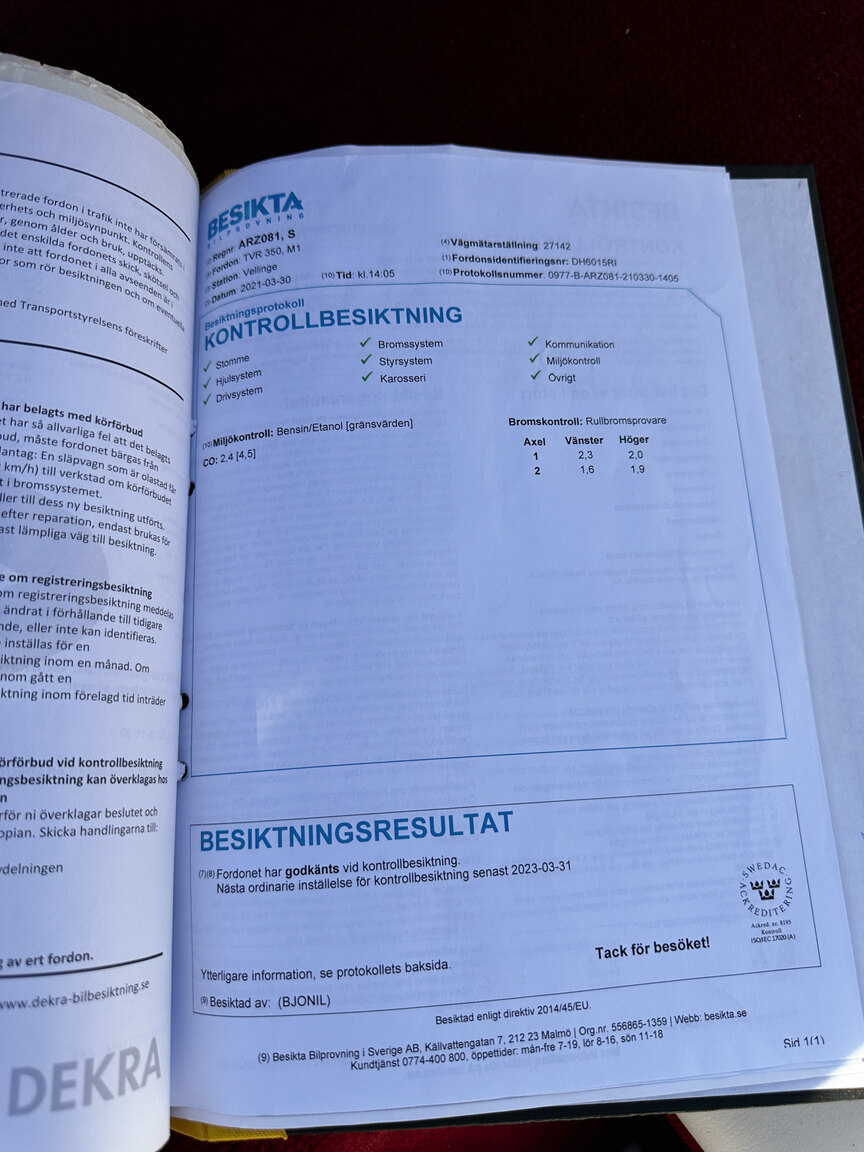 Dokumentation för 1985 TVR 350i Cabriolet 3.5 V8
