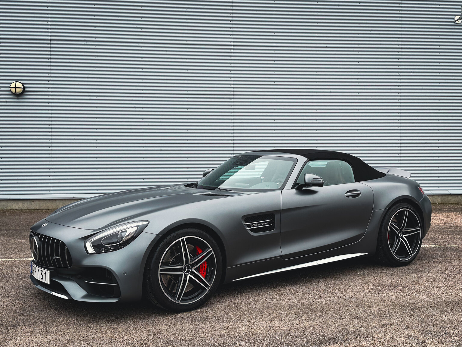 Exteriörbild på 2018 Mercedes Benz AMG GT C