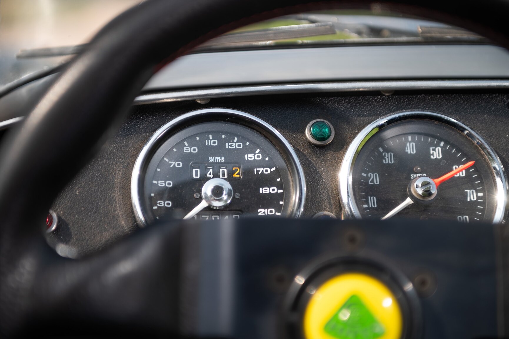Interiörbild 1969 Lotus Super Seven