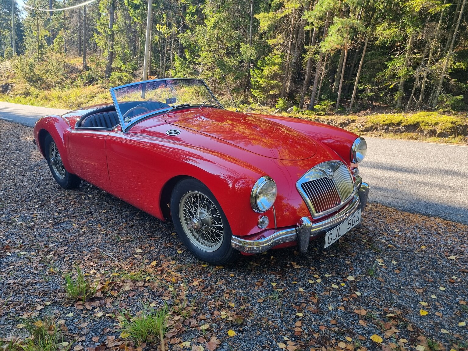 Aussenfoto 1956 MG MGA 1500