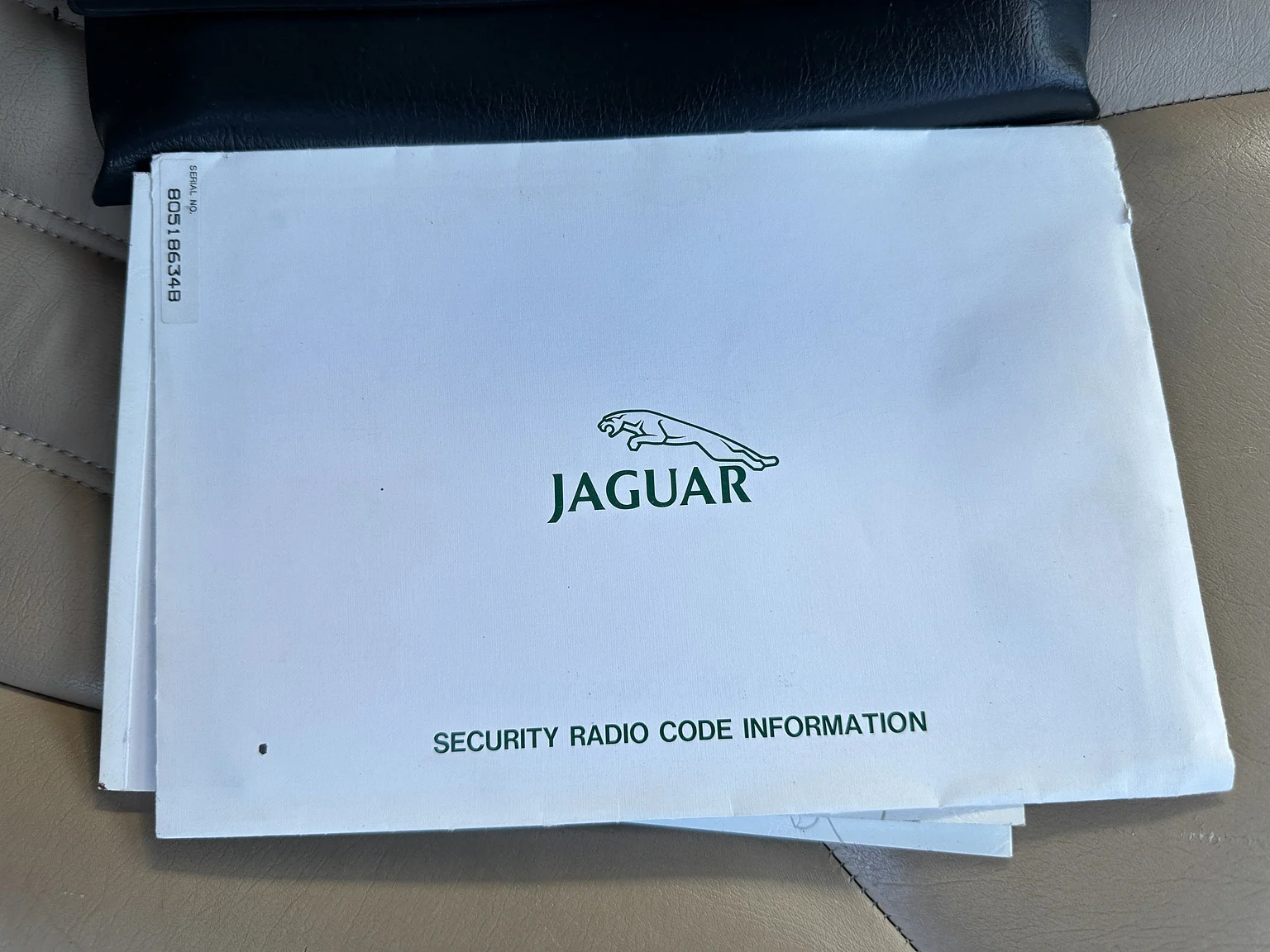 Dokumentation, 1999 Jaguar XKR - NO RESERVE (6)