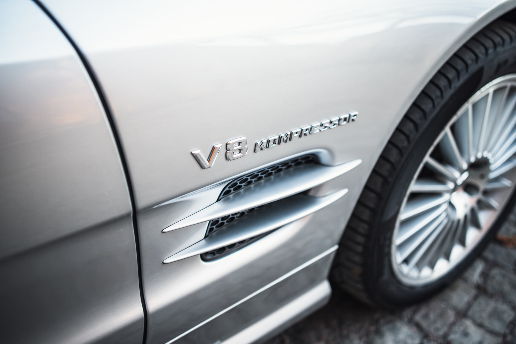 Exteriörbild på 2003 Mercedes-Benz SL 55 AMG