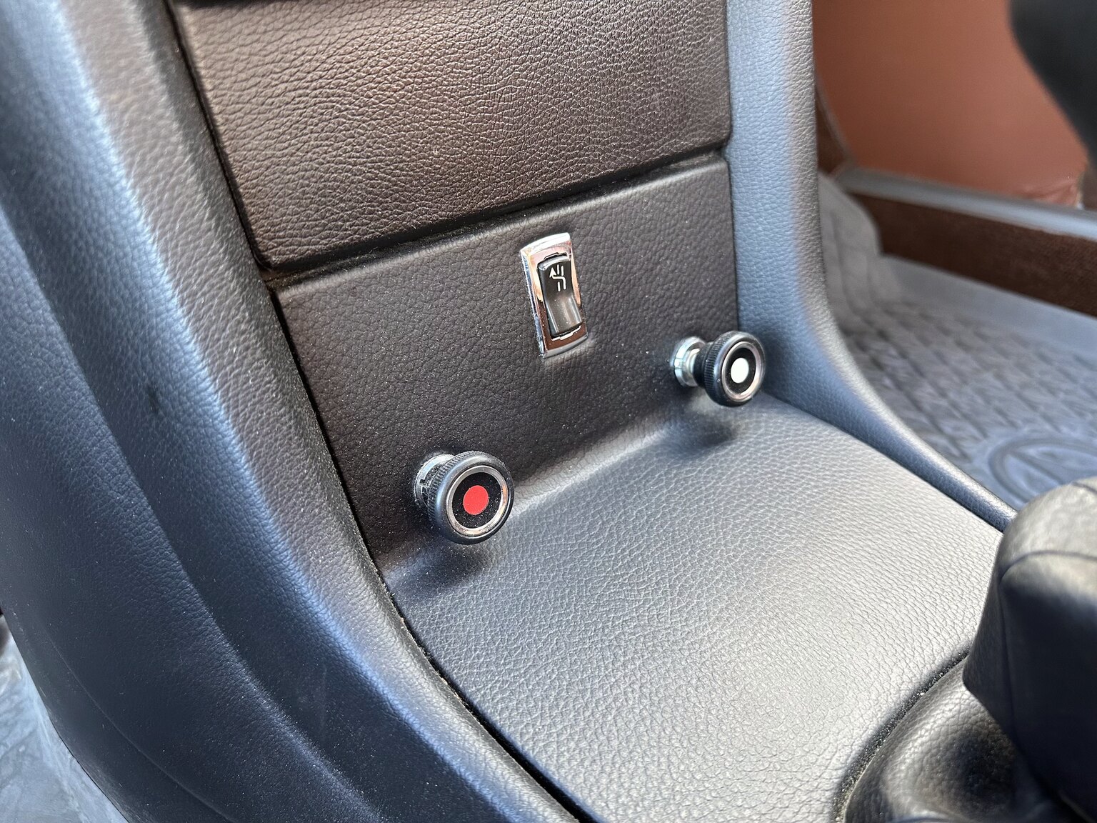 Interiörbild 1975 Mercedes Benz 200