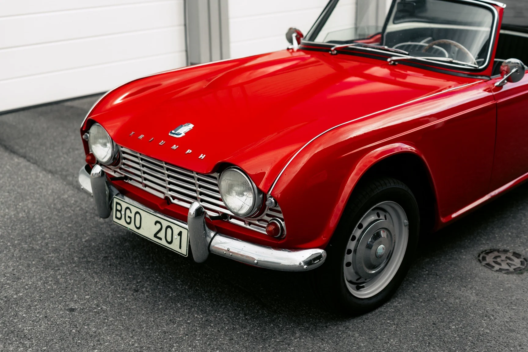 Exteriörbild på 1963 Triumph TR4 (20)