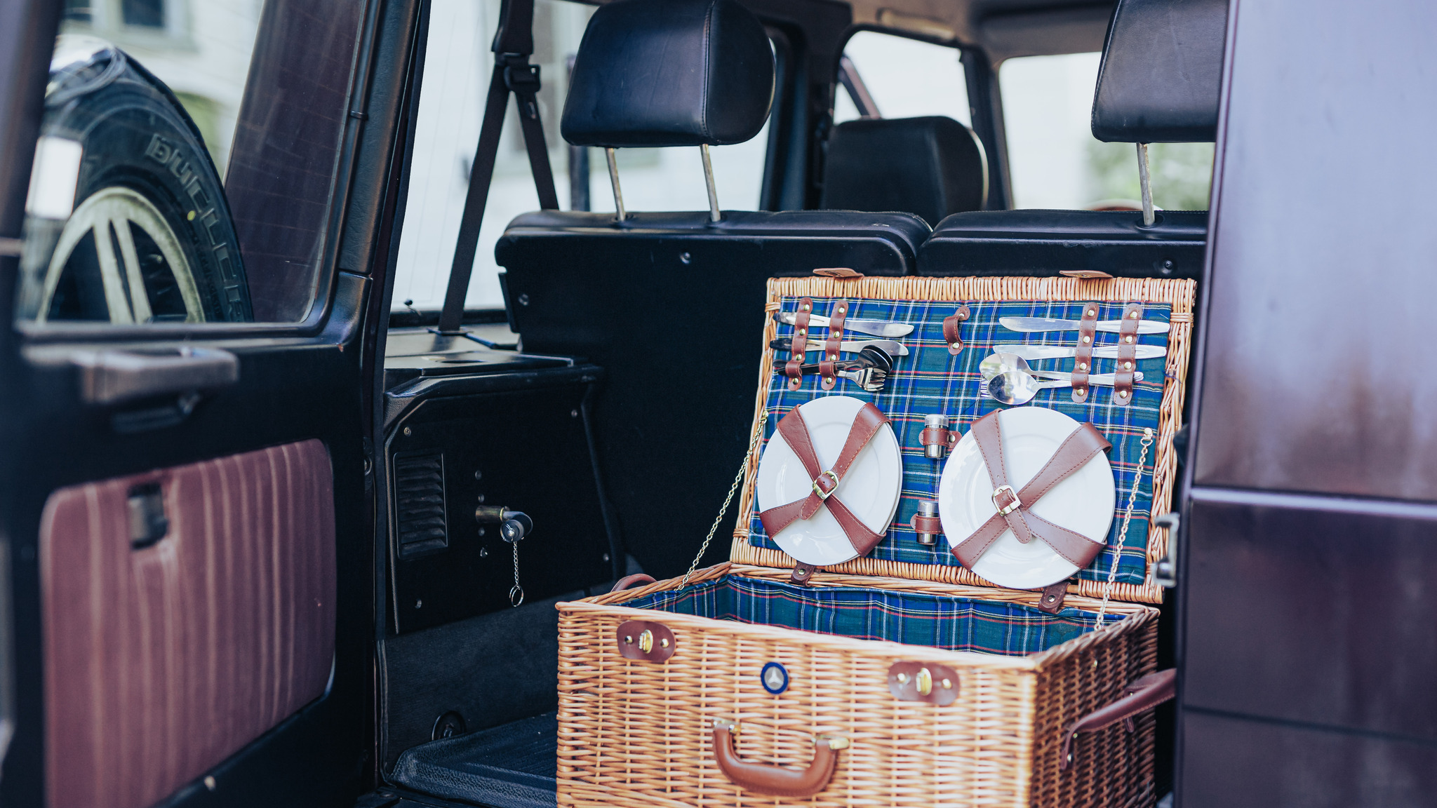 Interiörbild 2000 Mercedes G500 Classic Special Edition