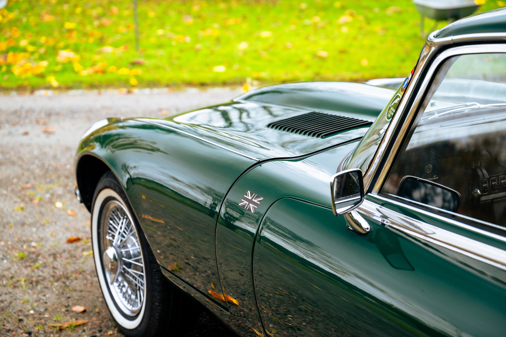 Exteriörbild på 1973 Jaguar E-Type V12