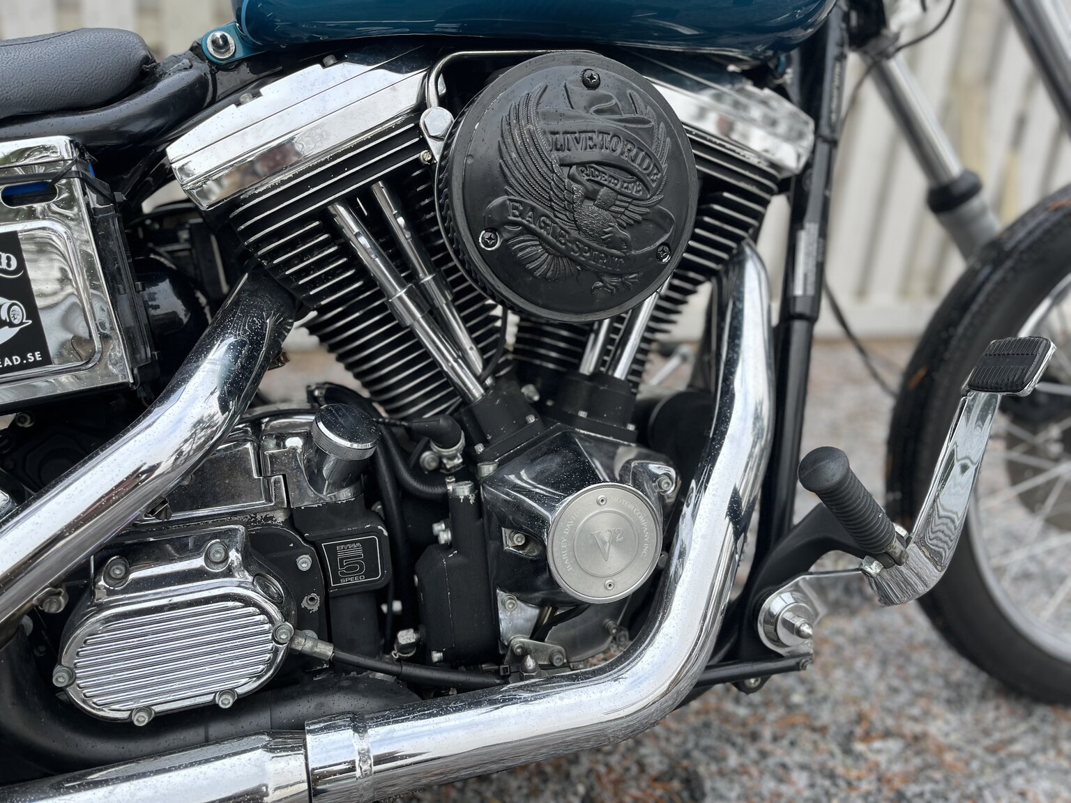 Image of 1994 Harley-Davidson FXDWG Wide glide mechanics (2)