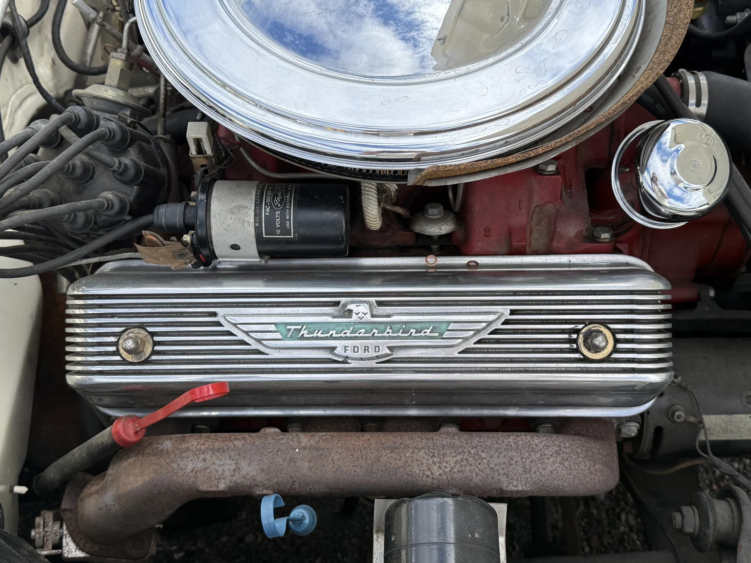 Image of 1957 Ford Thunderbird (14) mechanics