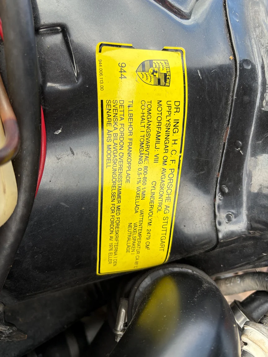 Image of 1983 Porsche 944 1,8 TFSI Targa  mechanics (15)