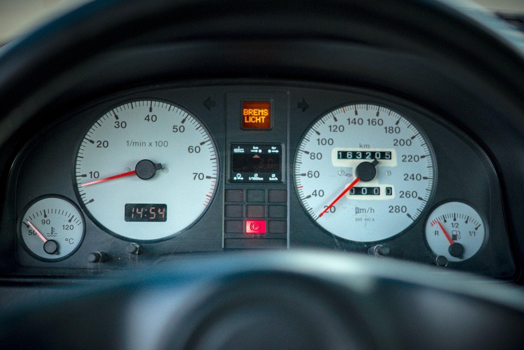 Interiörbild 1992 Audi quattro S2 Abt C5