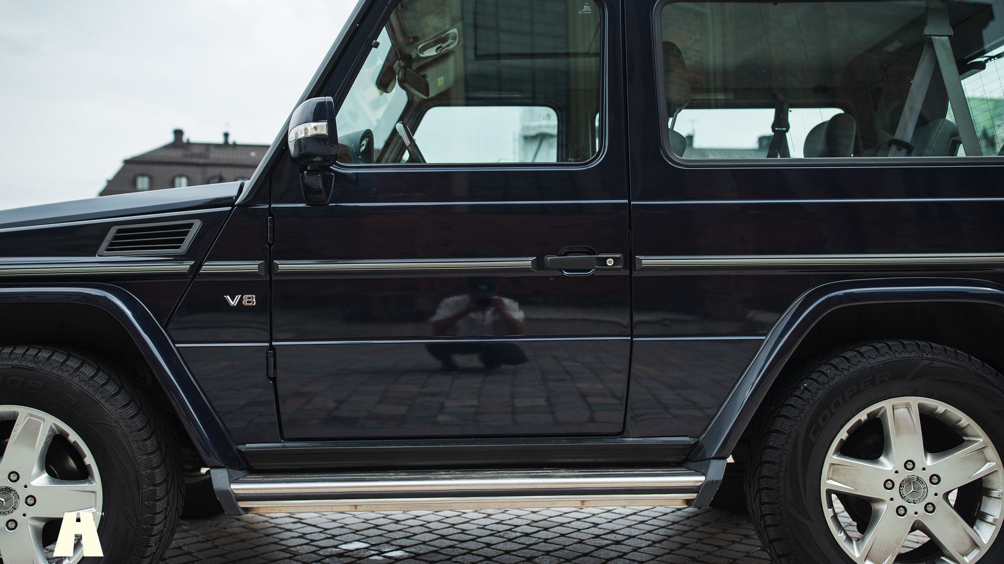 Exteriörbild på 2004 Mercedes-Benz G400 (KORT)
