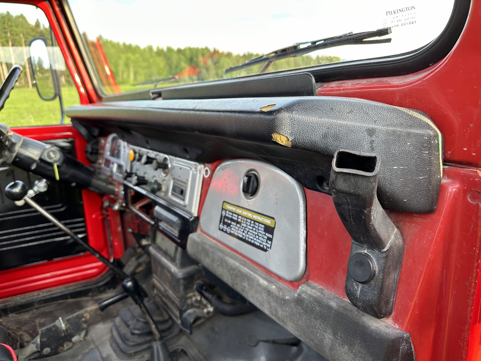 Innenraumfoto von 1982 Toyota Landcruiser Utility (25)