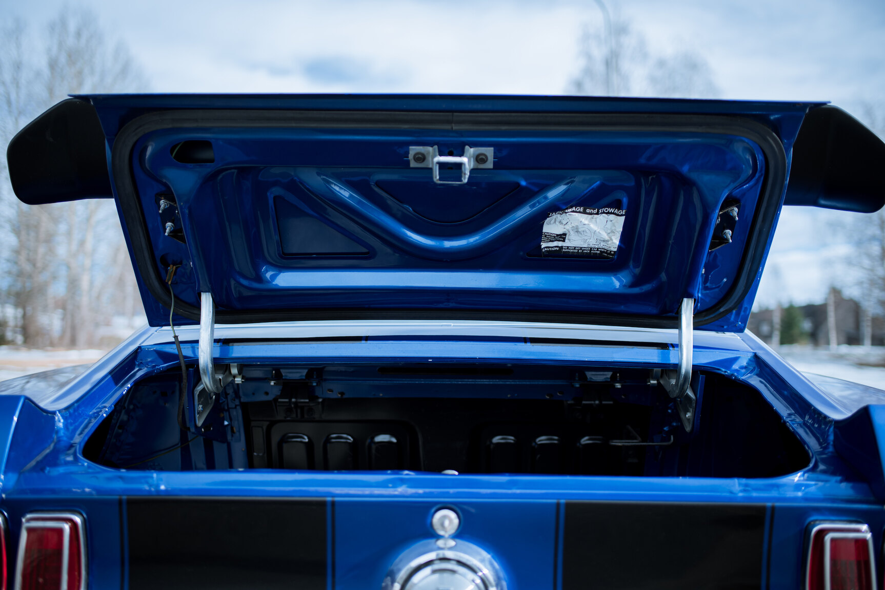 Innenraumfoto von 1969 Ford Mustang Mach 1