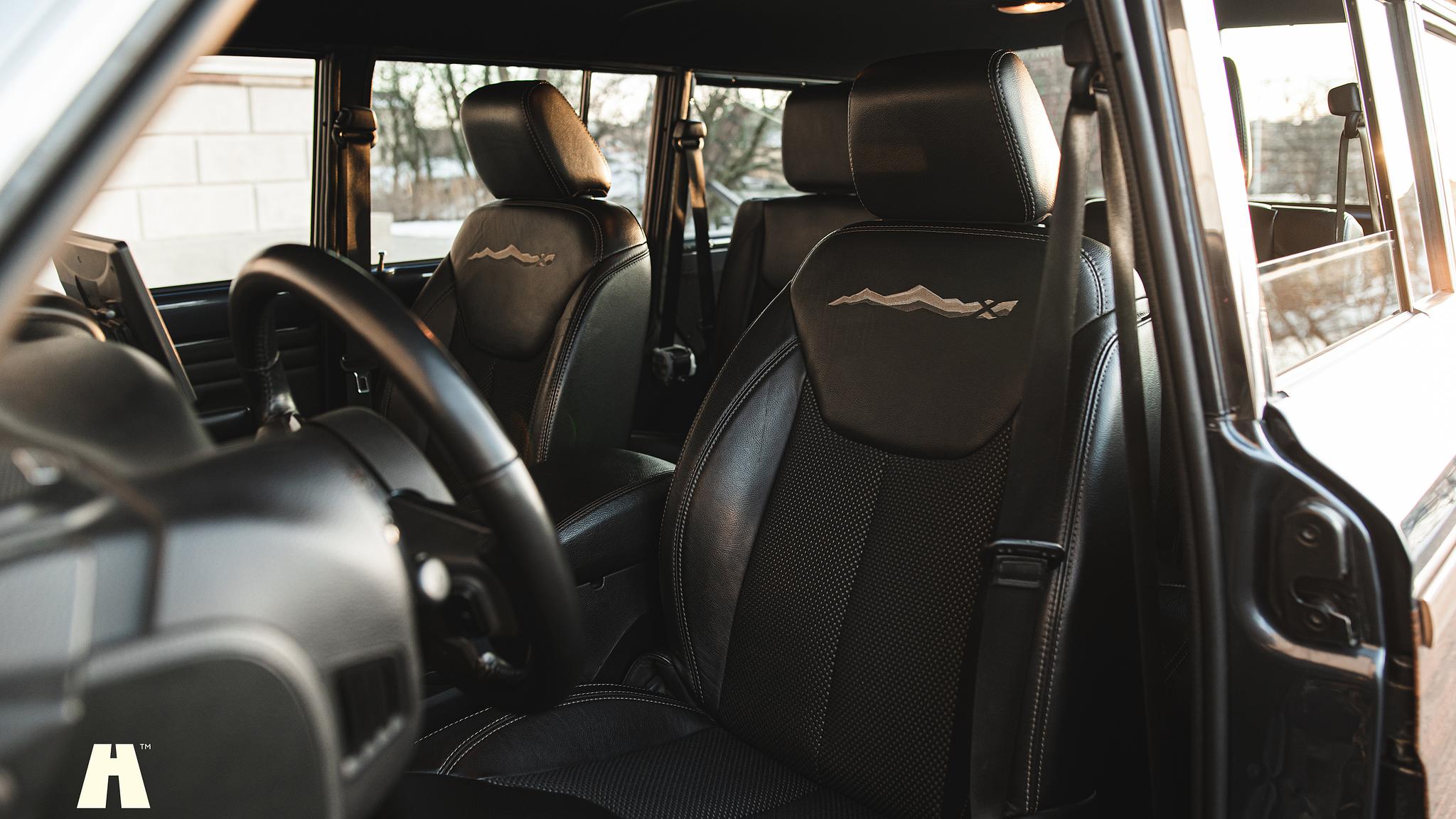 Interior image of 2015 Woodland Restomod Grand Wagoneer #002 Euro 6