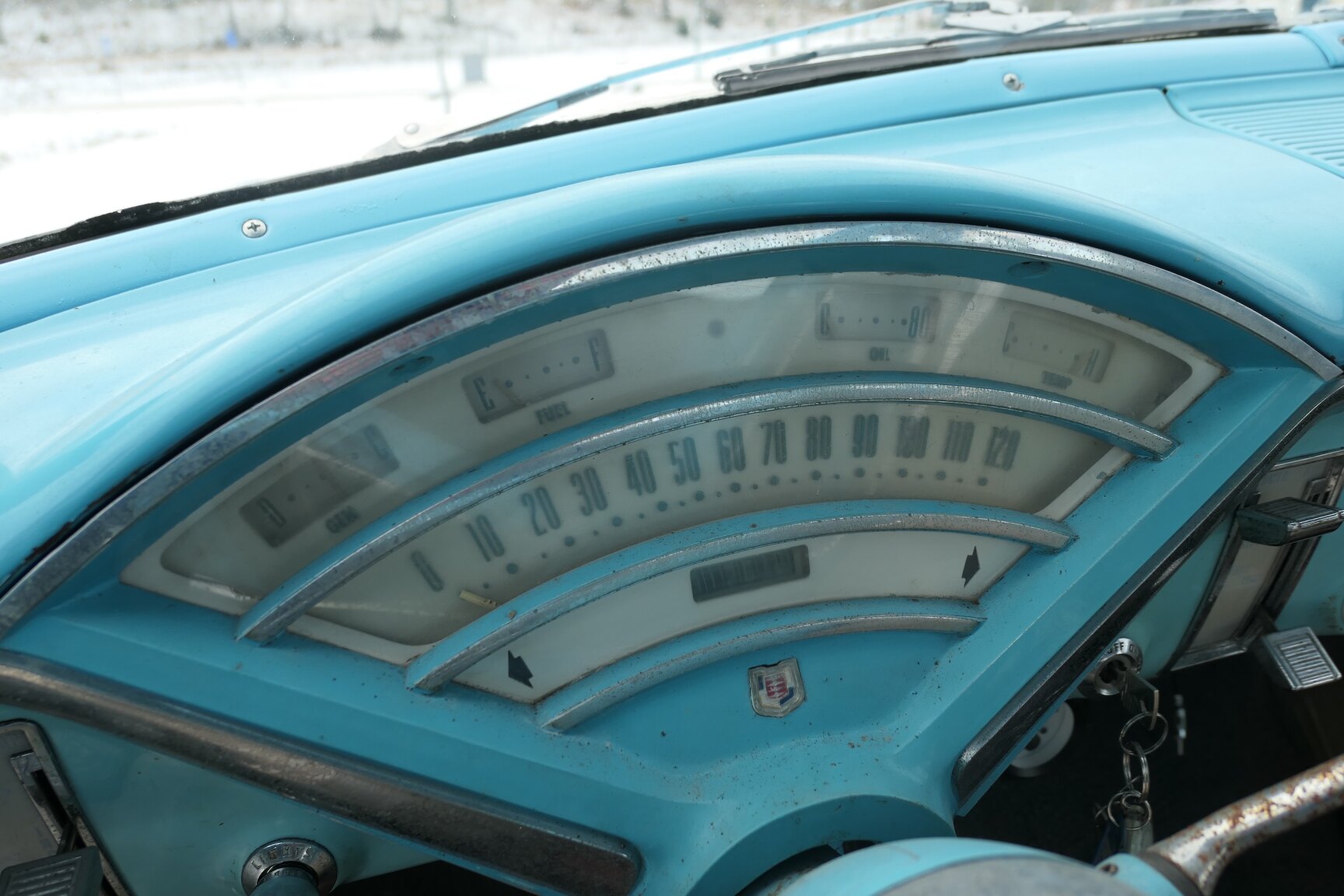 Interior image of 1956 Mercury Custom 5.1 V8