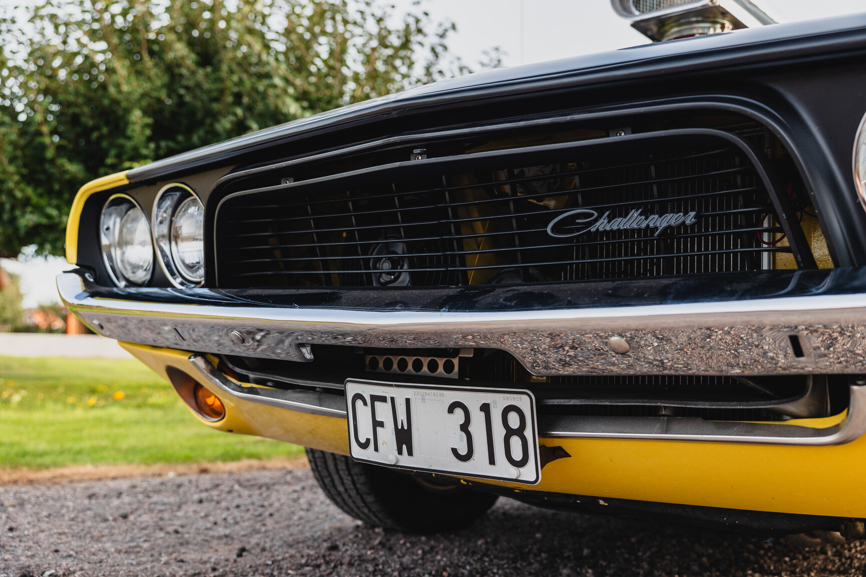 Exteriörbild på 1972 Dodge Challenger