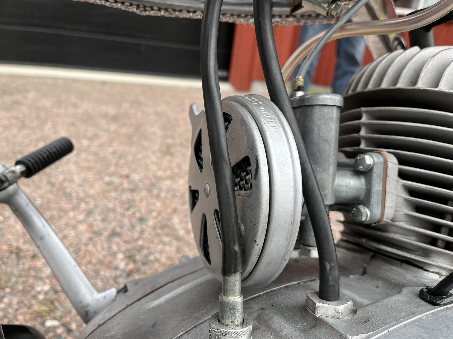 1958 Husqvarna 283 "Guldpilen", Mekanik