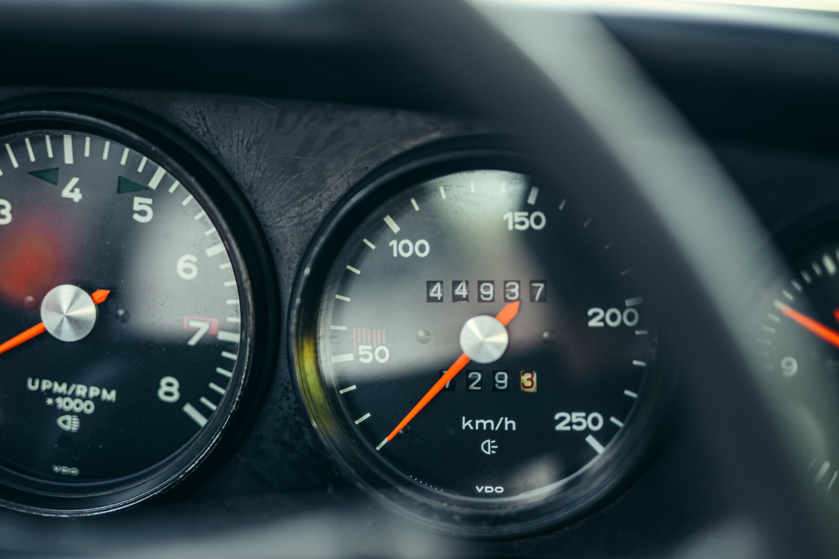 Interior image of 1972 Porsche 911E