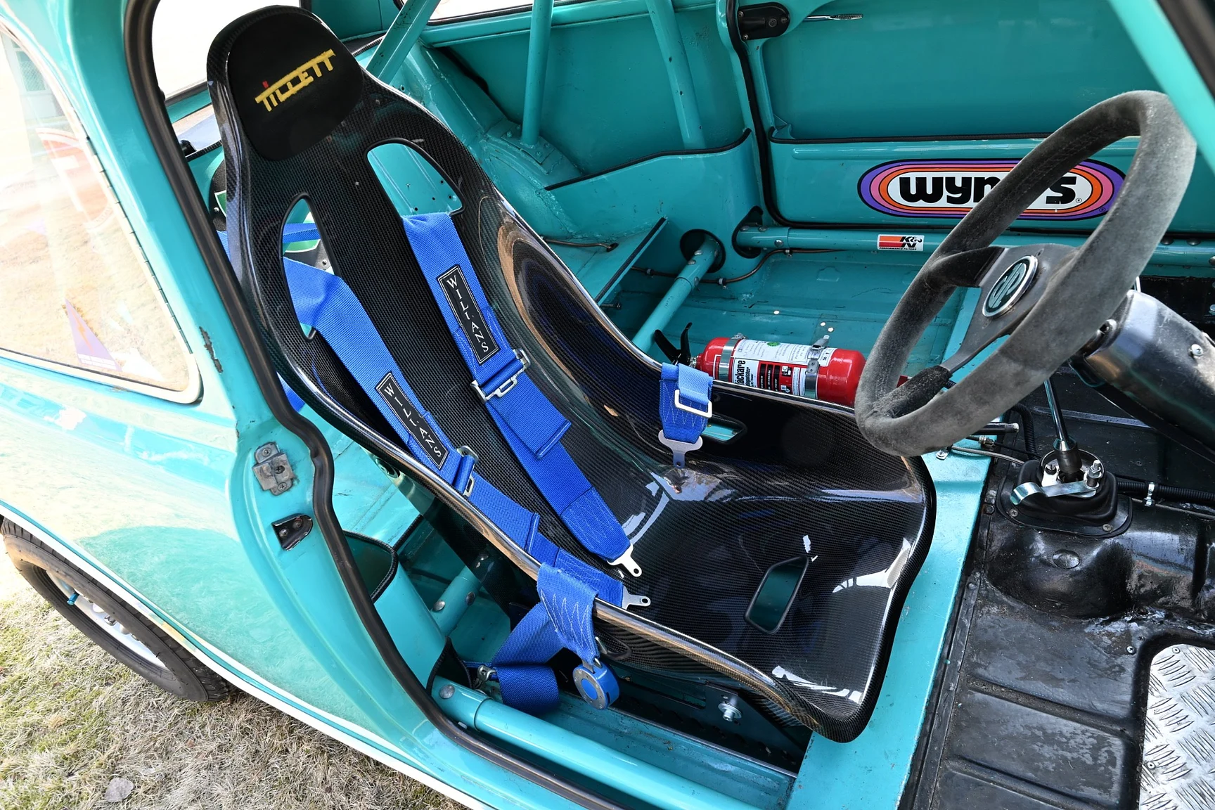 Interiörbild 1964 BMC  Cooper 970S (4)